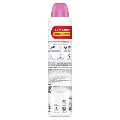 Desodorante Aerosol Dove Go Fresh Roma e Verbena 200ml