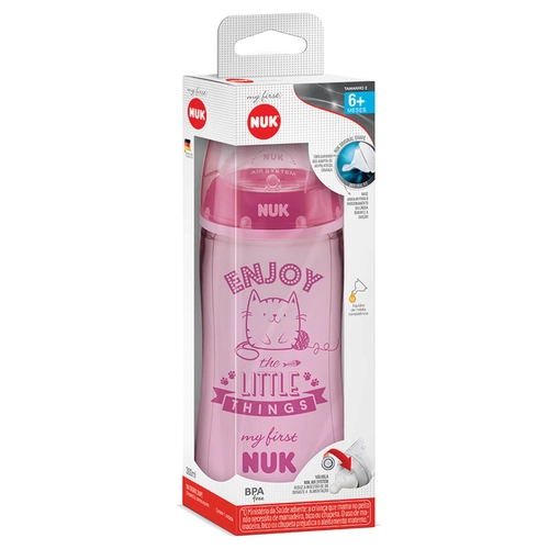 Mamadeira My First Nuk 7055 F2 Girl 300Ml