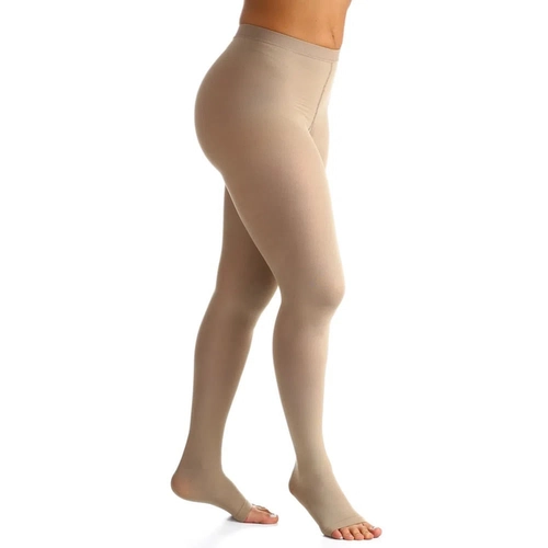 Meia Sigvaris Select Comfort Premium Meia Calçap2 20/30 Pé Aberto Natural