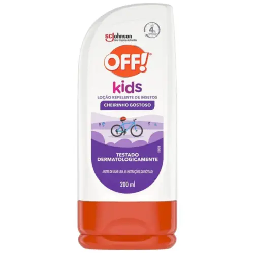 Repelente De Insetos Off! Kids Loção 200ml