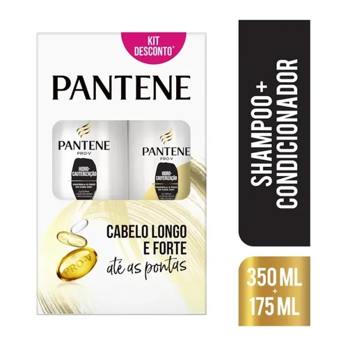 Kit Pantene Hidro-Cauterização Shampoo 350ml + Condicionador 175ml