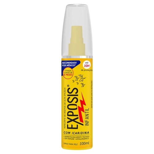 Repelente De Insetos Exposis Infantil Spray 100ml