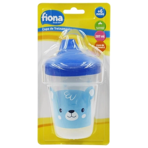 Copo Fiona 207ml Desenhos 808321 +6 Meses Azul