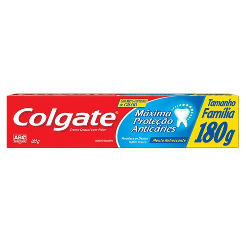 Creme Dental Colgate Máxima Proteção Anticáries 180G