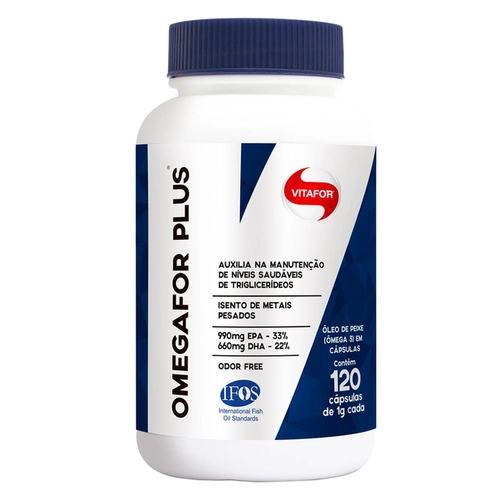 Omegafor Plus Vitafor 120 Cápsulas