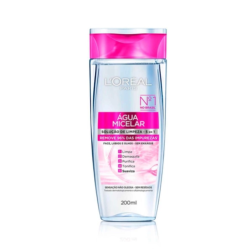 Água Micelar 5 em 1 Loréal Paris 200ml