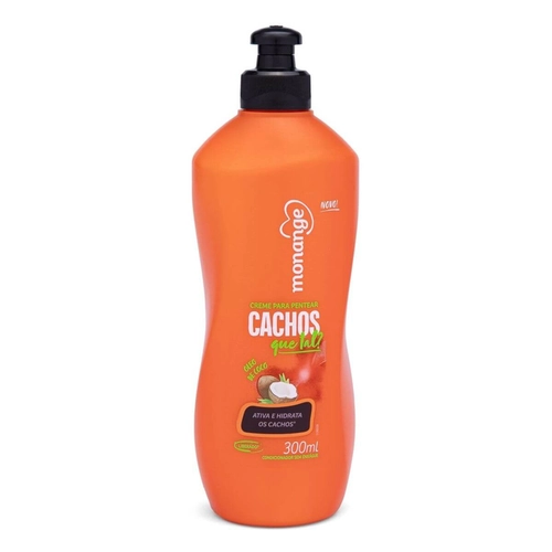 Creme Para Pentear Monange Cachos Definidos 300ml