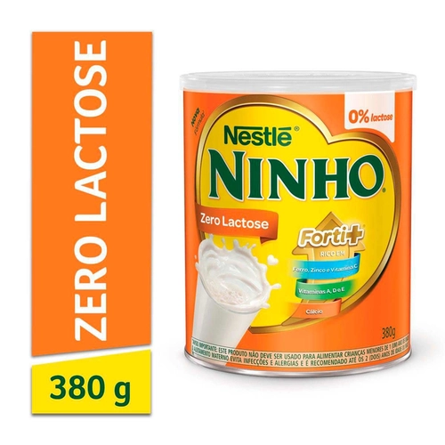 Composto Lacteo Ninho Zero Lactose 380G