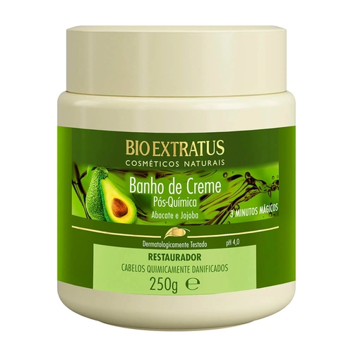 Banho de Creme Bio Extratus Pós-Química 250G