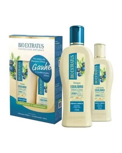 Kit Bio Extratus Anticaspa Shampoo 250ml + Condicionador 150ml