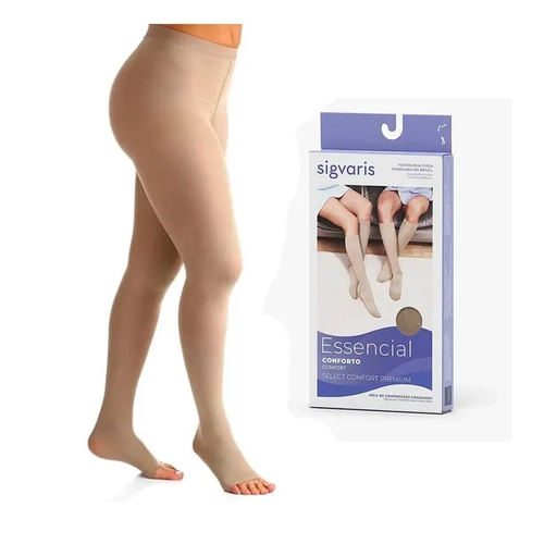 Meia Meia Calça Selectcomfort P2 Mmeia Calça30/40 Bege Pa