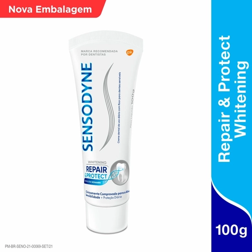 Creme Dental Sensodyne Repair & Protect Branqueador 100G