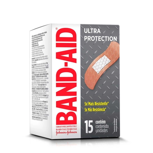Curativo Band Aid Ultra Protection 15 Unidades
