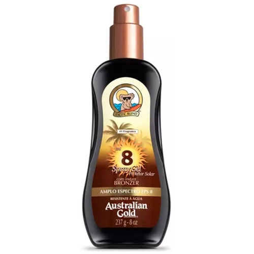 Instant Bronzer Fps8 Spray Gel Australian Gold 237Ml