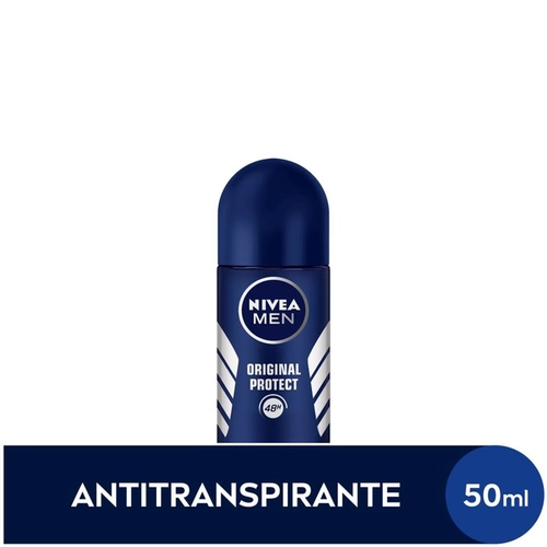 Desodorante Roll-On Nivea Masculino Original Protect 50ml