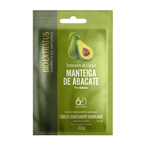 Manteiga de Abacate Bio Extratus Pós-Química 30G