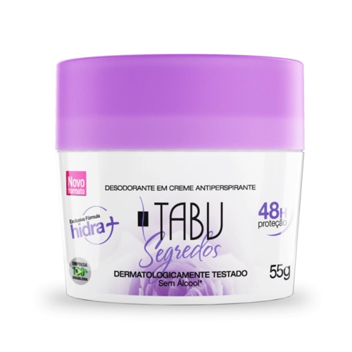 Desodorante Creme Tabu Segredos 55G
