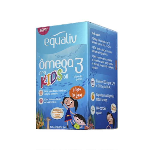 Equaliv Omega 3 Kids 60Cps