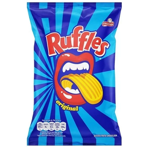 Chips Ruffles Original 40G (Precificado, Bloqueado)