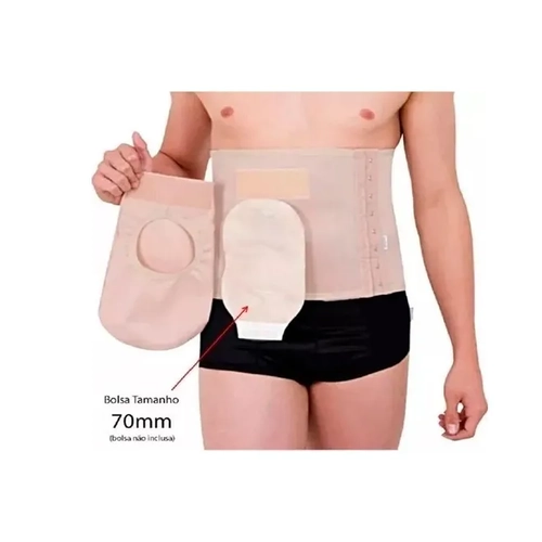 Cinta De Ostomia Inn Forma P Direita 70Mm