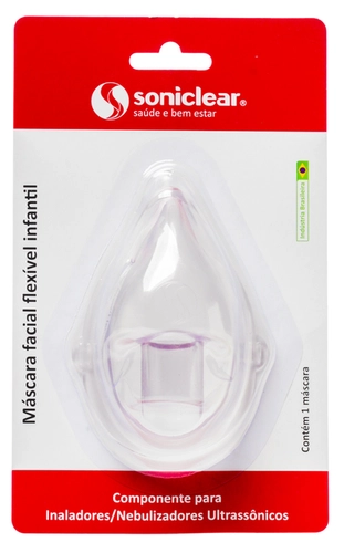 Mascara Inalação Pvc Infantil
