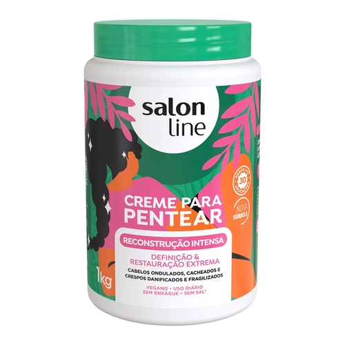Creme Para Pentear Reconst Intensa Salon Line 1Kg