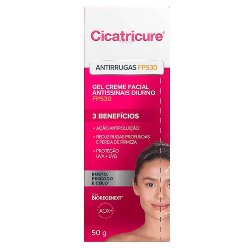 Creme Antissinais Diurno Fps30 Cicatricure 50G