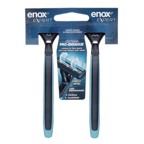 Aparelho de Barbear Enox Expert Ref 1750 2 Unidades