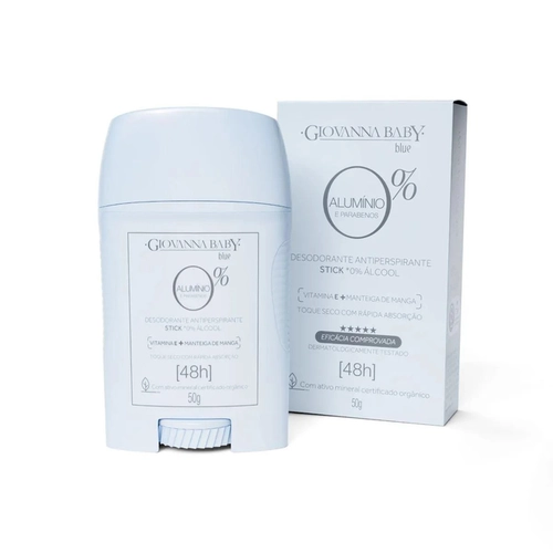 Desodorante Stick Sem Aluminio Blue Giovanna Baby 50G