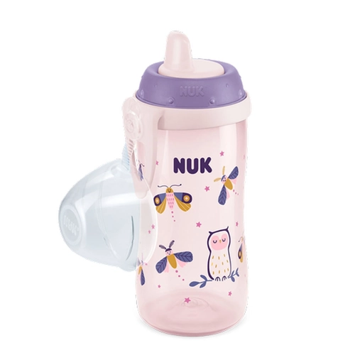 Copo Antivaz Kiddy Cup Glow Nuk 7648 Girl 300Ml