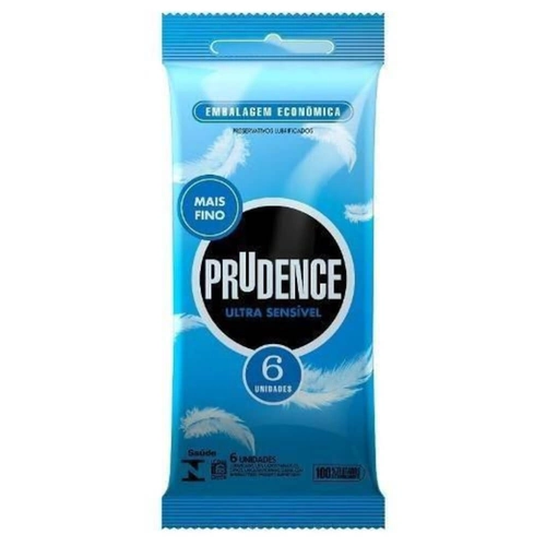 Preservativo Prudence Ultra Sensivel 6 Unidades