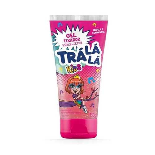 Gel de Cabelo Infantil Tra La La Glitter 150G
