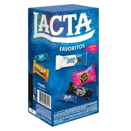 Bombom Lacta Favoritos 250,6G