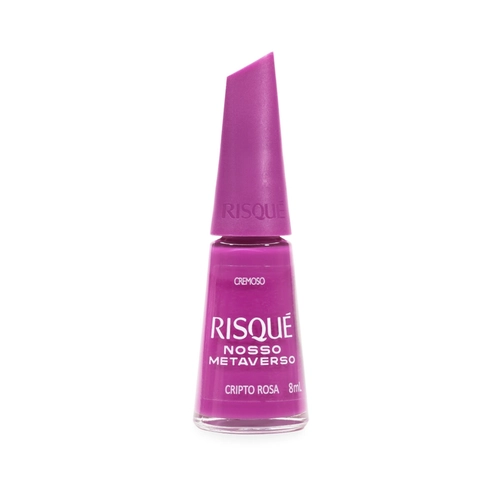 Esmalte Risqué Metaverso Cripto Rosa