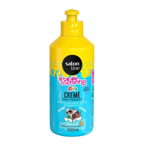 Creme Para Pentear Kids Liberado Todecacho Salon Line 300Ml