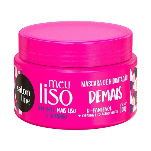 Máscara De Hidratação Meu Liso Demais Salon Line 300G
