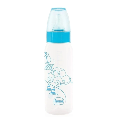 Mamadeira Fiona 240ml Classic 802420 +6 Meses Azul