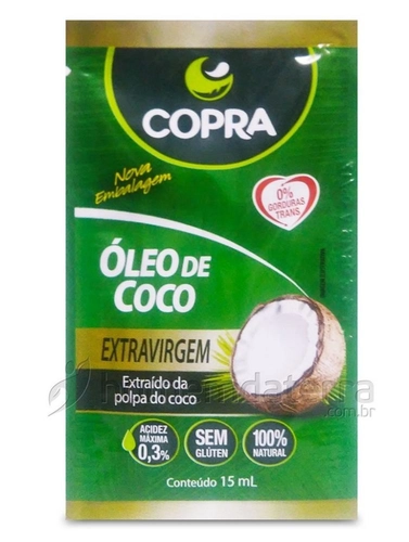 Oleo De Coco Extravirgem Saches 15Ml