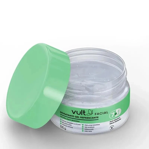 Creme Hidratante Refrescante Gel Facial Vult 100G