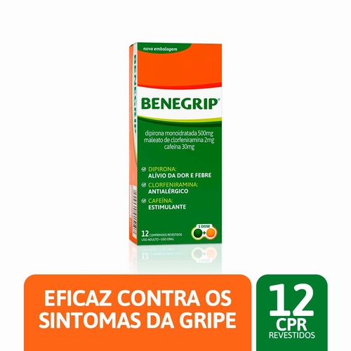 Benegrip 500Mg 12Cpr
