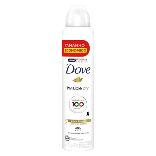 Desodorante Aerosol Dove Invisible Dry 200ml
