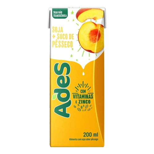 Suco Ades Pessego 200Ml