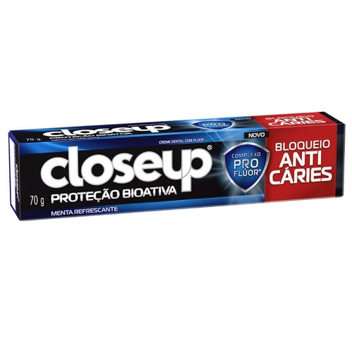 Creme Dental Closeup Proteção Bioativa Bloqueio Anticaries 70G