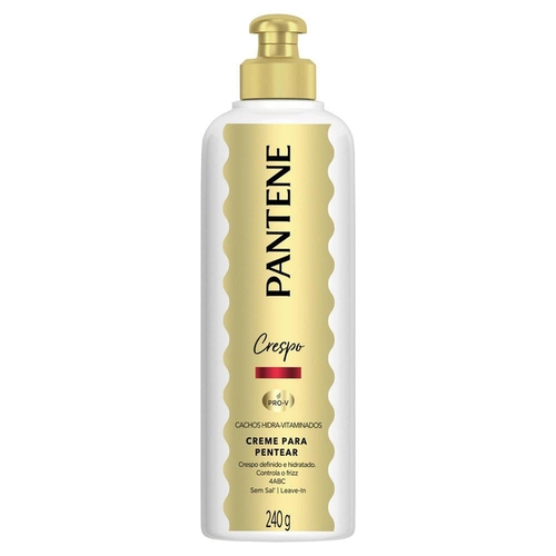 Creme Para Pentear Pantene Crespos 240G