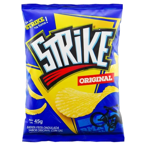 Batata Ondulada Strike Original 45G