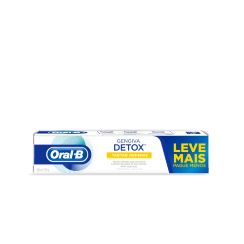 Creme Dental Oral-B Detox Anti Tartaro 130G