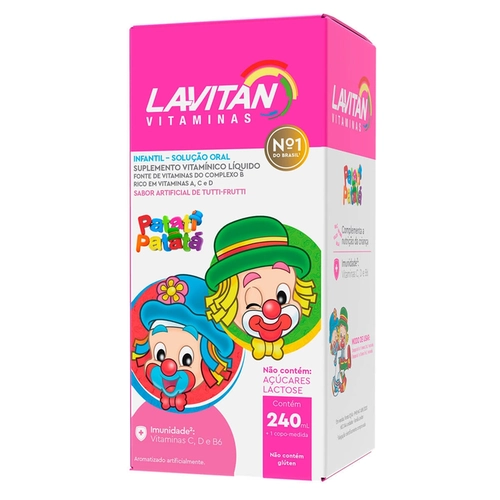 Lavitan Kids 240Ml Tutti-Fruti