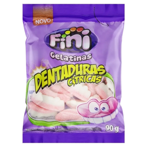 Bala Gel Fini Dentaduras Citrica 100G