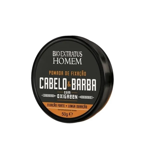 Pomada de Fixação Cabelo e Barba Homem Bio Extratus 65G