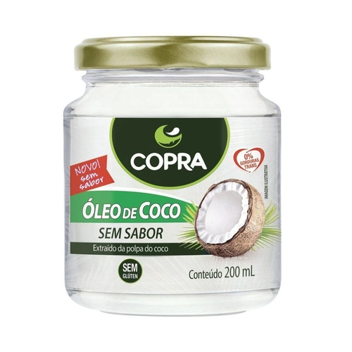 Oleo De Coco S/ Sabor 200Ml